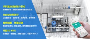 數(shù)字化模式為無(wú)負(fù)壓恒壓供水設(shè)備供水安全保駕